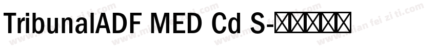 TribunalADF MED Cd S字体转换